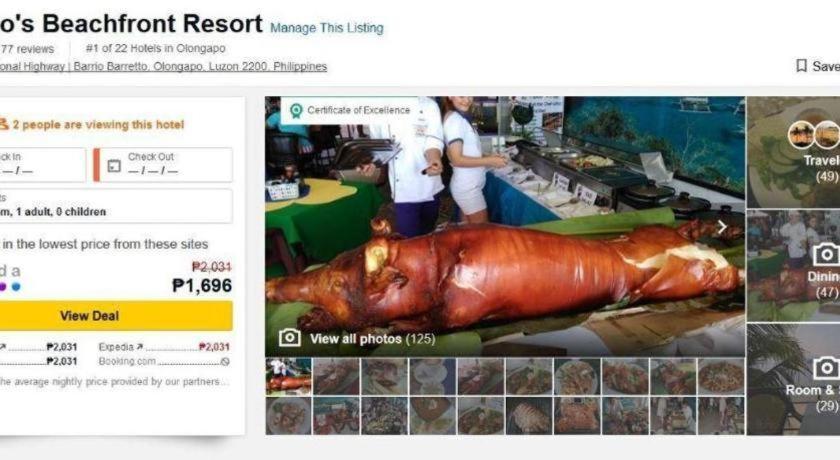 Mango'S Beachfront Resort Olongapo Dış mekan fotoğraf